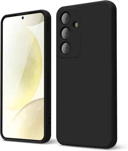 Miniatura 132 de oakxco Funda para teléfono Samsung Galaxy S21 Ultra con agarre de silicona líquida, bonita funda delgada y delgada de goma suave de TPU lisa
