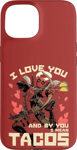Miniatura 10 de Marvel Deadpool I Love You and by You I Mean Tacos - Carcasa para iPhone 17