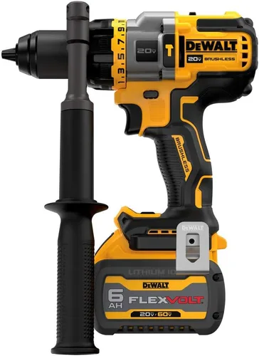 Miniatura 4 de DEWALT FLEXVOLT VENTAJA 20V MAX* Taladro de martillo, inalámbrico, 1/2 pulgada (DCD999T1)