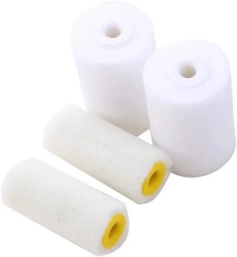 Miniatura 4 de kit de rodillos de pintura Mini Rodillo De Pintura De Espuma De 6 Piezas, Kit De Decoración De Pintura De 2 Pulgadas, Pequeño Rodillo De Pintura
