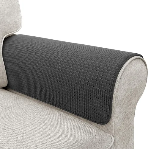 Miniatura 13 de Fundas para brazos de sofá, fundas para brazos de sofá, funda impermeable para reposabrazos de sofá, sillón, sofá de dos plazas, funda