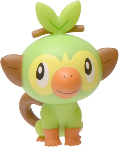 Miniatura 4 de Pokemon ACCIÓN DE BATALLA DE LA ESPADA Y ESCUELO NUEVO Figura 2 Paquete - Pikachu y Grookey Figuras de 2 pulgadas Pikachu & Rooky
