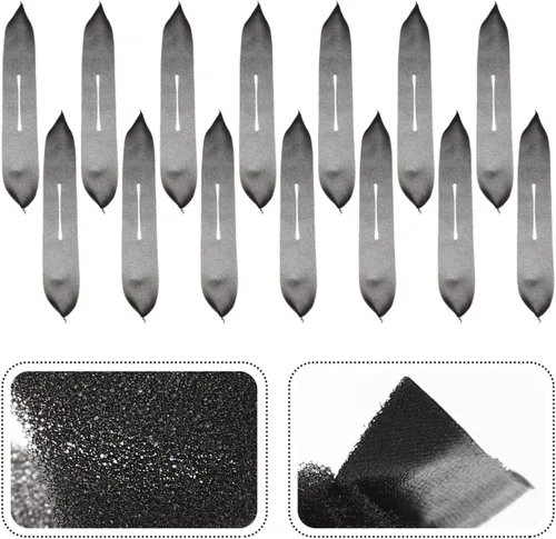 Miniatura 6 de Uonlytech 100 fundas de esponja para colgar abrigos, antideslizantes de espuma, protegen la ropa y evitan estiramientos de 16.14 pulgadas