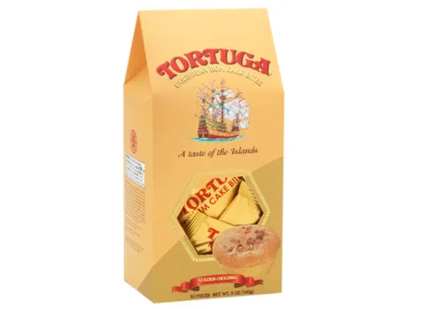 TORTUGA Bocaditos de pastel de ron gourmet con nueces, el regalo gourmet premium perfecto para rellenos de calcetines, cestas de regalo y regalos de