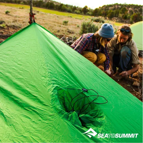 Miniatura 3 de Sea to Summit Ultra-Sil Nano Canvas Poncho 4 en 1 impermeable, cubierta del paquete, hoja de tierra y refugio Lima