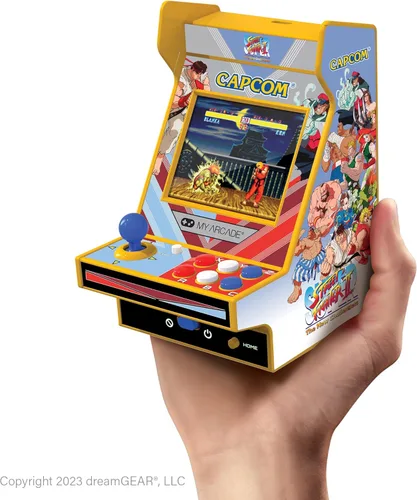 Miniatura 6 de My Arcade Super Street Fighter II Nano Player Pro: 2 Games in 1, 4.8" Video Game Collectible