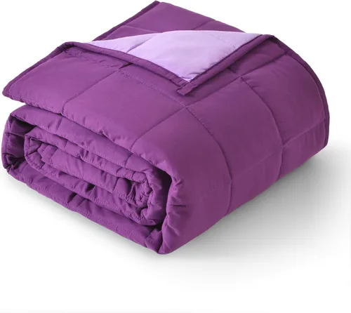 Miniatura 31 de Topblan - Manta pesada para adultos de 12 libras, suaves y cómodas mantas de forro polar con sherpa lanudo, manta pesada de jacquard elegante