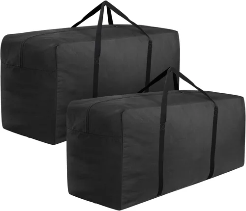 Miniatura 9 de Bolsa de almacenamiento para cojines 420D impermeable de 68 pulgadas de largo, rectangular, para exteriores, bolsa de almacenamiento para cojines