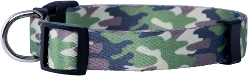Miniatura 2 de Collar de perro de camuflaje (grande, verde)