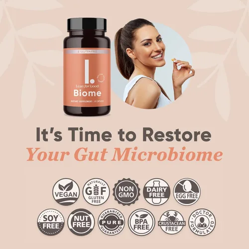 Miniatura 5 de Biome, fórmula probiótica de 9 cepas, apoya un microbioma intestinal equilibrado, potentes probióticos intestinales con fitosoma Greenselect - 60