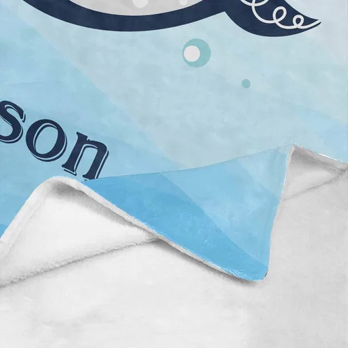 Miniatura 121 de Artsadd Manta de bebé personalizada para niños y niñas con nombre, manta personalizada con nombre de bebé con patrón de unicornio, manta