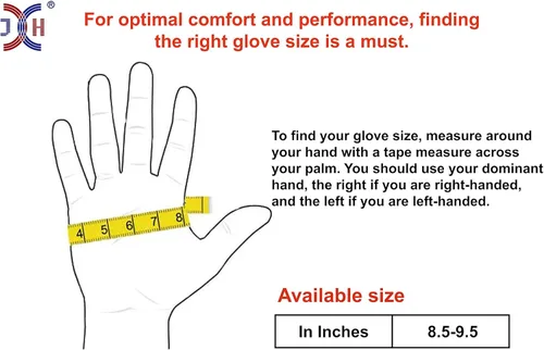 Miniatura 4 de JH - Guante para hornear resistente al calor, certificado EN407 para 932 °F, revestimiento de 2 capas de silicona, guantes de cocina, para cocinar a