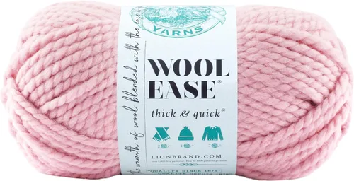 Miniatura 181 de Lion Brand Yarn - Ovillo de lana Wool-Ease Thick & Quick color fuerza aérea