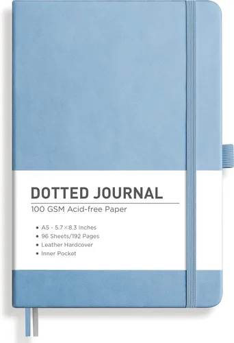 Miniatura 29 de RETTACY Cuaderno rayado, 192 páginas numeradas, tamaño A5 mediano (5.7 x 8.3 pulgadas), para hombres y mujeres, para hacer notas, escritura, trabajo