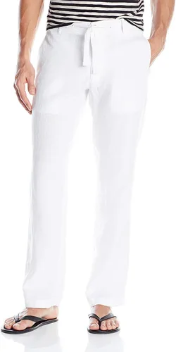 Miniatura 3 de Perry Ellis 100% Linen Drawstring Casual Pants for Men, Regular Fit, Lightweight (Waist Size 29-54 Big & Tall)