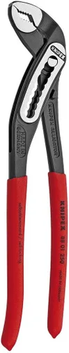 Miniatura 5 de KNIPEX Tools 00 20 08 US1 - Juego de herramientas de 3 piezas de alicates de nariz larga, diagonal y alicates de cocodrilo, color rojo