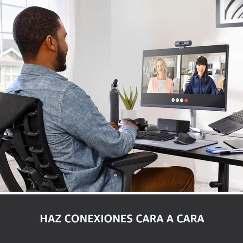 Miniatura 10 de Logitech Brio 501 - Cámara web Full HD con corrección automática de luz, modo de espectáculo, micrófonos de reducción de ruido, cubierta de Negro