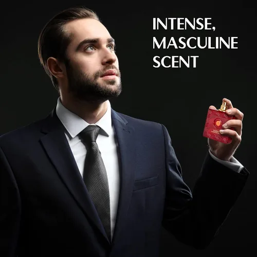 Miniatura 4 de Verse Adonis Red para hombres – 3.5 onzas líquidas de Eau De Parfum Spray – Fragancia afrutada cálida y floral con olor fresco todo el día, de larga