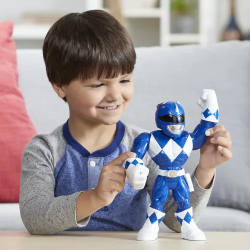 Miniatura 13 de Power Rangers Playskool Heroes Mega Mighties Blue Ranger Marrón/a