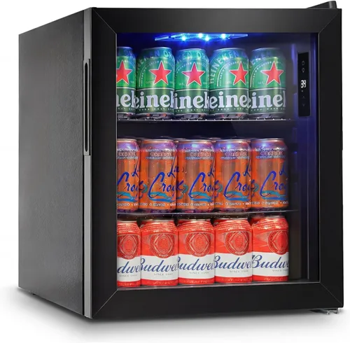 Miniatura 11 de FoMup - Refrigerador bajo encimera de acero inoxidable con 3 cajones, refrigerador de bebidas para exterior con ruedas, diseño impermeable y control