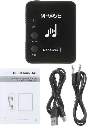 Miniatura 7 de WP-10 Auricular Monitor Sistema de Transmisión Receptor Recargable (Receptor)