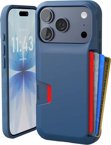 Miniatura 60 de Smartish - Funda tipo cartera para iPhone 11, diseño de cartera volumen 1 [delgada + protectora] con tarjetero - probada para caídas con ranura