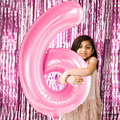 Miniatura 519 de KatchOn, Globo grande azul número 2 de 40 pulgadas Decoraciones de cumpleaños de Baby Shark para niño de 2 años Globo azul número 2 Globo