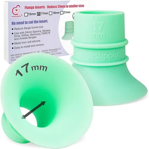 Miniatura 12 de Nenesupply Insertos de brida de 0.827 in de 2ª generación compatibles con brida de 0.945 in de Elvie Stride Spectra Momcozy Willow reduce 0.945 in a