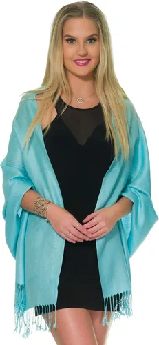 Miniatura 12 de Pashminas, chales y mantones para usar con vestidos de noche y en bodas, grandes y suaves