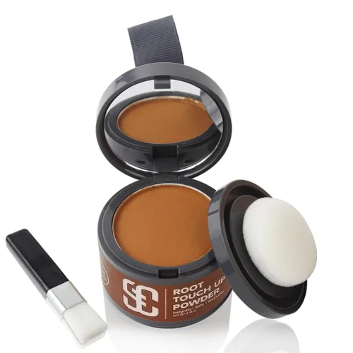 Miniatura 41 de Polvo de línea capilar instantáneo en polvo para sombra de línea capilar, cobertura de cabello gris, toque de cabello en polvo para cabello fino 3