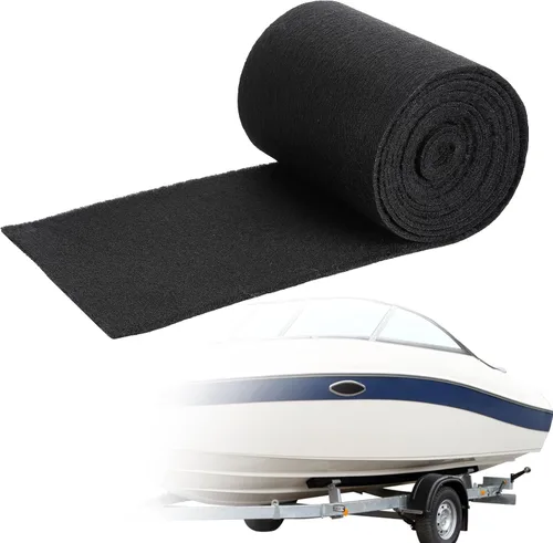 PAMASE Boat Trailer Bunk Carpet - Ultra Thick Wear-Resistant Marine Carpeting Covers for Boat Lift Bunks, Shock Absorption Padding Mats Parts