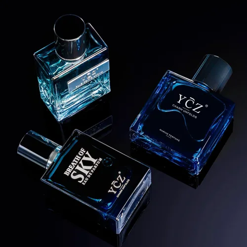 Miniatura 9 de Ycz Juego de 3 piezas de colonia para hombre, fragancia Ocean, Sky & Club, 1.7 fl oz cada una, Eau de Colonia Woody Fresh Citrus, caja de regalo