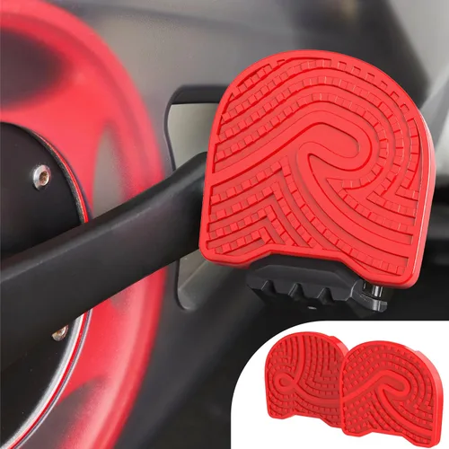 Miniatura 9 de Pedales para zapatos regulares compatibles con Peloton Bike & Bike Plus, reemplazo del convertidor de pedal extragrande, adaptador sin clip
