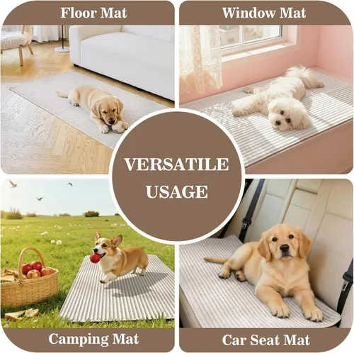 Miniatura 6 de MYSKY HOME Funda de sofá en forma de L, 100% impermeable para mascotas, fundas de sofá modular en forma de L, fundas de sofá antideslizantes