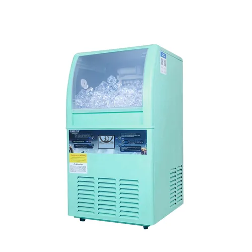 Máquina comercial para hacer hielo, 100 libras/24 horas, máquina de hielo debajo del mostrador con filtro de agua, contenedor de almacenamiento de