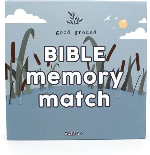 Miniatura 4 de Good Ground Juego de recuerdos a juego para niños pequeños Regalos divertidos y rápidos para niños y niñas de 3 a 7 años – Juego de cartas bíblico