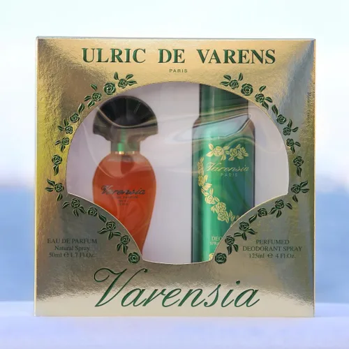 Miniatura 2 de Ulric De Varens VARENSIA - Eau De Parfum para mujer, set de 2 piezas - Aroma terroso, afrutado, floral - Notas de flor de loto, clavo, frambuesa