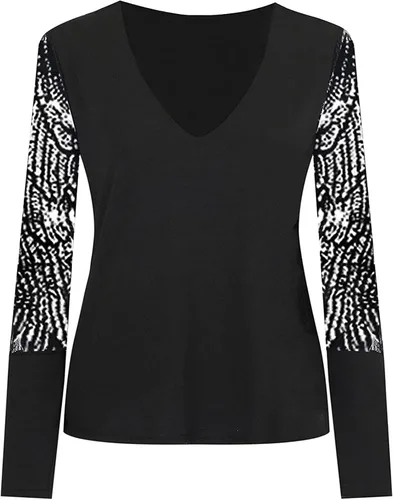 Miniatura 3 de Women Vintage 90s Y2K Gothic Skull Print Long Sleeve Tunic Tops Sexy Cutout Cold Shoulder Casual Tee Shirts Blouse