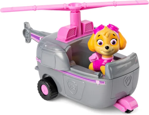 Miniatura 4 de Paw Patrol, Skye's - Vehículo de helicóptero con figura coleccionable, para niños de 3 años en adelante Helicóptero de Skye
