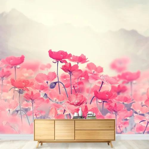 Miniatura 45 de wall26 - Patrón de hojas de fondo sin costuras - Mural de pared extraíble Papel pintado grande autoadhesivo - 66x96 pulgadas obra de arte 16