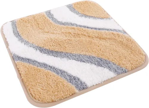 KAMA BRIDAL Alfombra de baño de microfibra antideslizante, alfombra de baño rápida absorbente de agua, tapete de ducha ultra suave, parte trasera