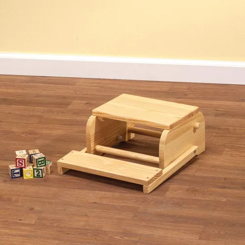 Miniatura 3 de Banqueta infantil personalizada 2 en 1 y silla, personalizada con el nombre del niño, diseño de dinosaurio