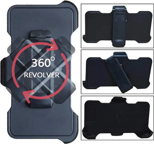 Miniatura 2 de HIQUE Paquete de 3 clips de repuesto para Samsung Galaxy Note 9 Defender [solo funda] (paquete de 3 clips)