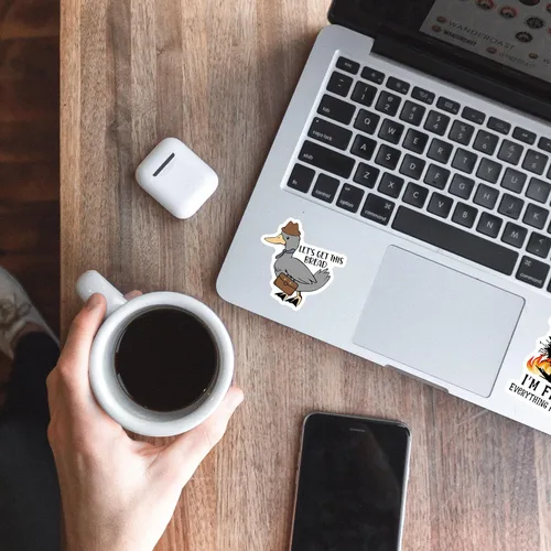 Miniatura 4 de Paquete de 200 calcomanías divertidas para adultos, botellas de agua con memes, impermeables, accesorios geniales para laptop, cascos, sarcásticos