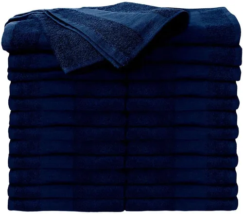 Miniatura 7 de ForPro Professional Collection Toallas prémium Bleach Tough para salón, color negro, 100% algodón, a prueba de blanqueador, resistentes a