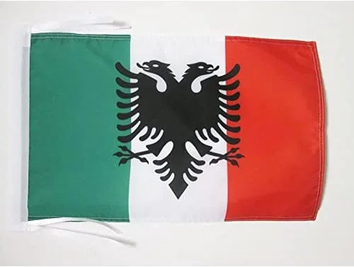 Miniatura 1208 de Bandera de México AZ FLAG, 45.7 x 30.5 cm, con cordones - Pequeñas banderas mexicanas de 30 x 45 cm - Bandera de 45.7 x 30.5 cm