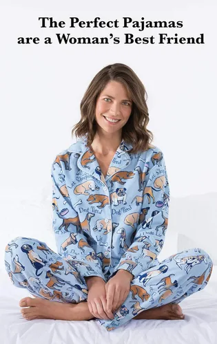 Miniatura 4 de PajamaGram Pijamas de invierno para mujer - Pijamas de franela para mujer
