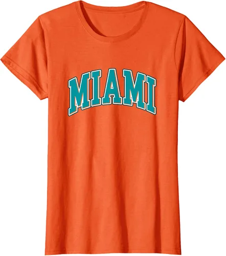 Miniatura 45 de Miami - Hometown Pride - Diseño retro - Camiseta clásica