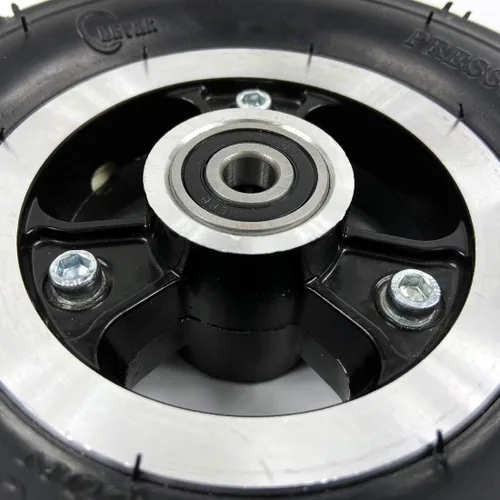 Miniatura 4 de 200x50 Scooter Rueda sólida o rueda de aire Rueda de scooter de 8 pulgadas con neumático sólido o neumático de aire con tubo Cubo de aleación 8