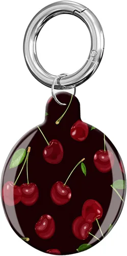 Miniatura 7 de ANDRIU Funda compatible con Air Tag, funda protectora con soporte para llavero de bucle, resistente a los arañazos para cartera, equipaje, perro